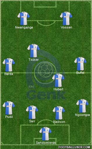 K Racing Club Genk Formation 2011