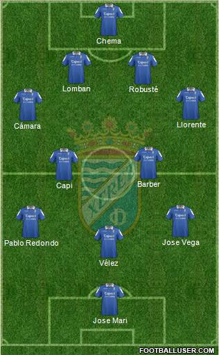 Xerez C.D., S.A.D. Formation 2011