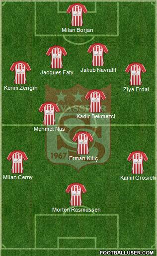 Sivasspor Formation 2011