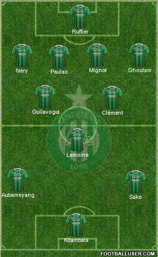 A.S. Saint-Etienne Formation 2011