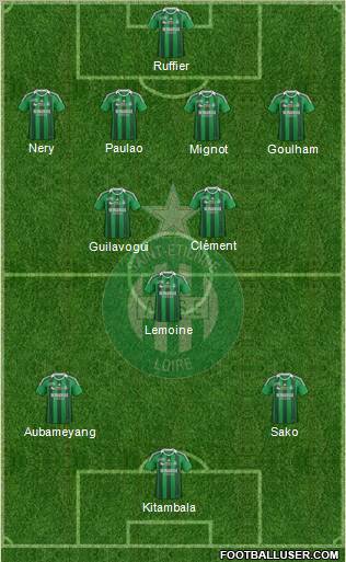 A.S. Saint-Etienne Formation 2011