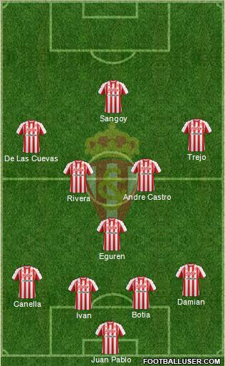 Real Sporting S.A.D. Formation 2011