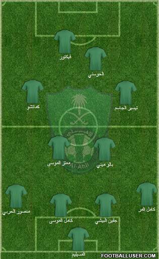 Al-Ahli (KSA) Formation 2011