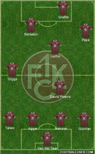 1.FC Kaiserslautern Formation 2011