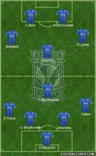 Lech Poznan Formation 2011