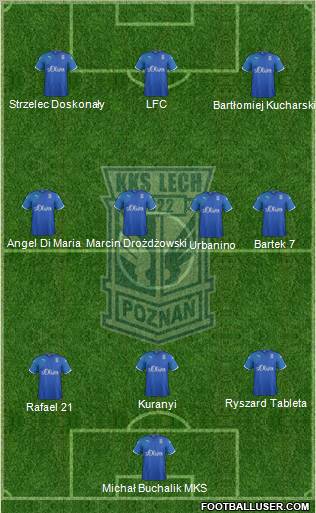 Lech Poznan Formation 2011