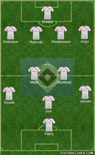 Hamburger SV Formation 2011