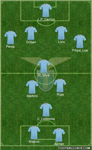 S.S. Lazio Formation 2011