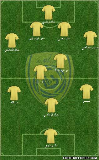 Al-Nassr (KSA) Formation 2011