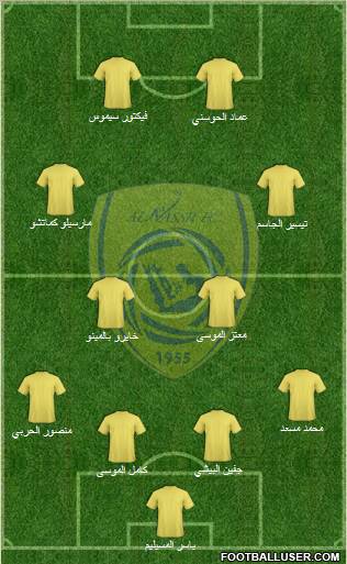 Al-Nassr (KSA) Formation 2011