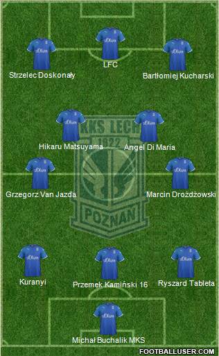 Lech Poznan Formation 2011