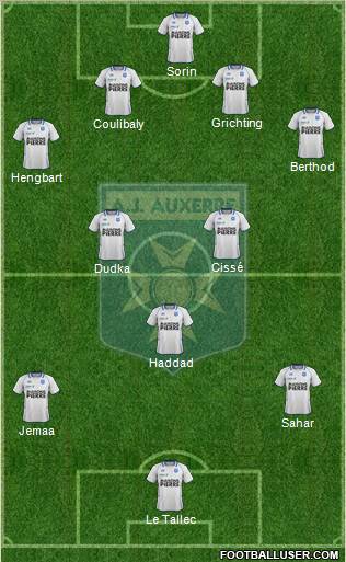 A.J. Auxerre Formation 2011