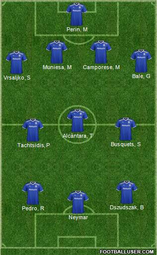 Cardiff City Formation 2011