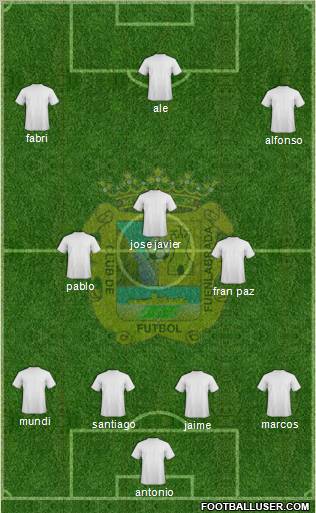 C.F. Fuenlabrada Formation 2011