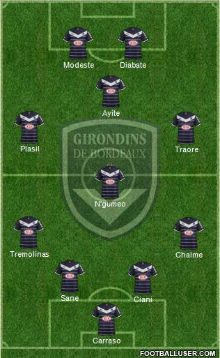 FC Girondins de Bordeaux Formation 2011