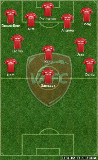 Valenciennes Football Club Formation 2011