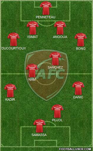 Valenciennes Football Club Formation 2011