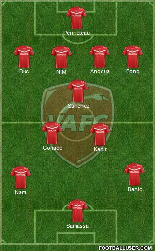 Valenciennes Football Club Formation 2011