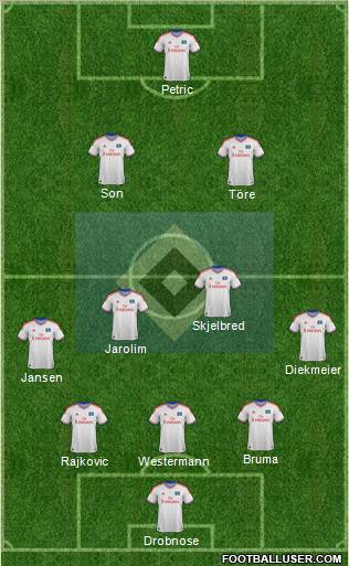 Hamburger SV Formation 2011