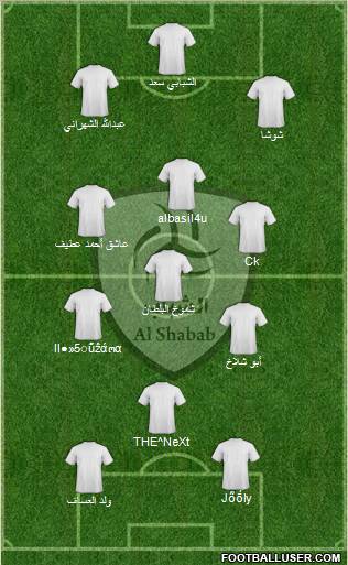 Al-Shabab (KSA) Formation 2011