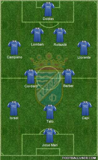 Xerez C.D., S.A.D. Formation 2011