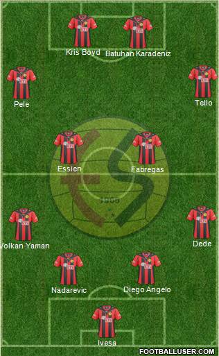 Eskisehirspor Formation 2011