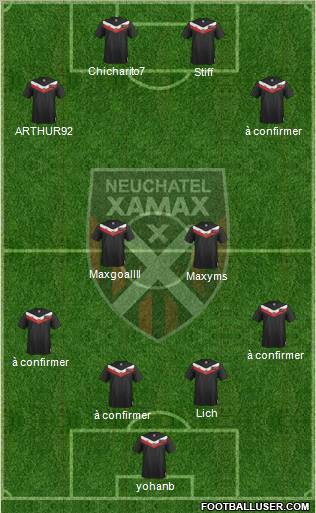 Neuchâtel Xamax FC Formation 2011