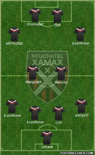 Neuchâtel Xamax FC Formation 2011