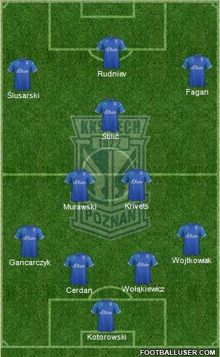 Lech Poznan Formation 2011