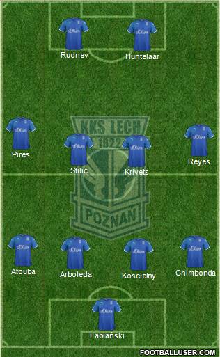 Lech Poznan Formation 2011