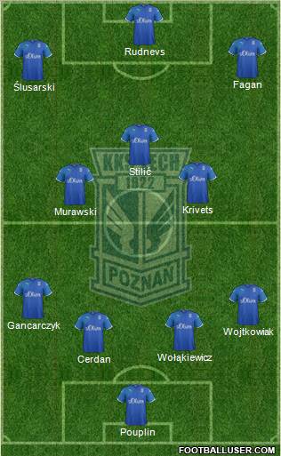 Lech Poznan Formation 2011