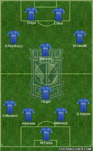 Lech Poznan Formation 2011