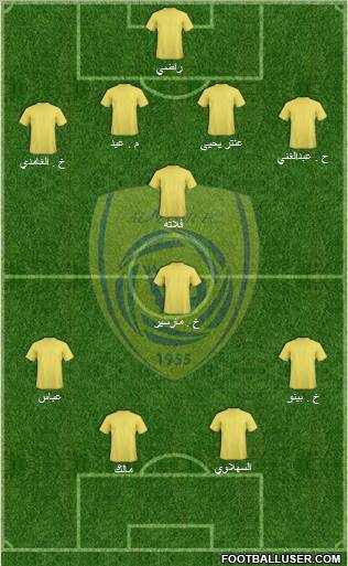 Al-Nassr (KSA) Formation 2011