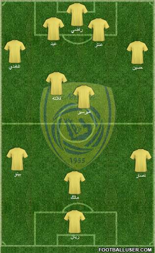 Al-Nassr (KSA) Formation 2011