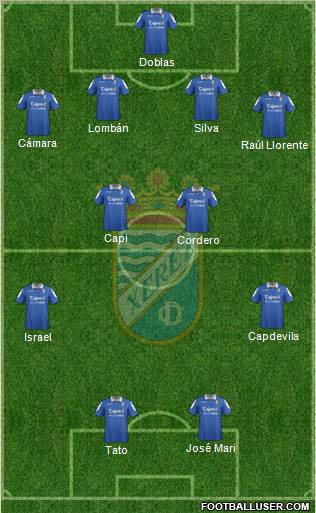 Xerez C.D., S.A.D. Formation 2011