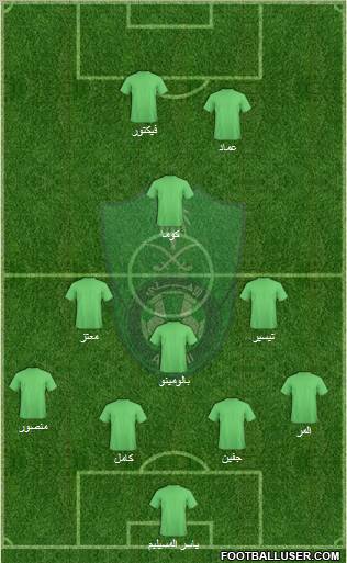 Al-Ahli (KSA) Formation 2011