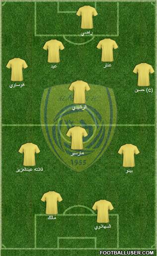 Al-Nassr (KSA) Formation 2011