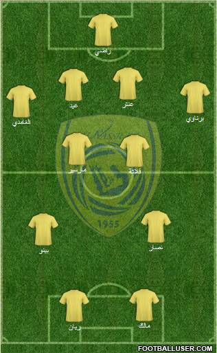 Al-Nassr (KSA) Formation 2011