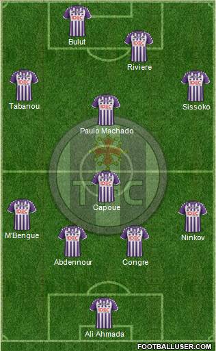 Toulouse Football Club Formation 2011