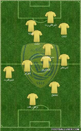 Al-Nassr (KSA) Formation 2011