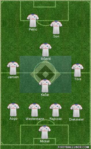 Hamburger SV Formation 2011