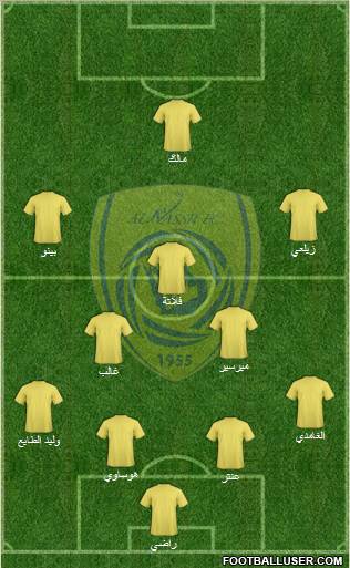 Al-Nassr (KSA) Formation 2011