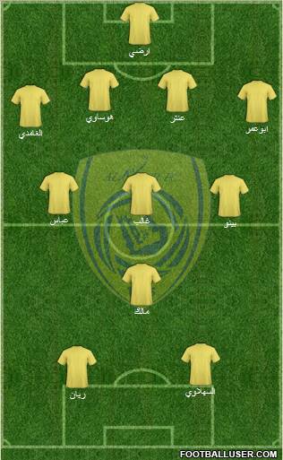 Al-Nassr (KSA) Formation 2011