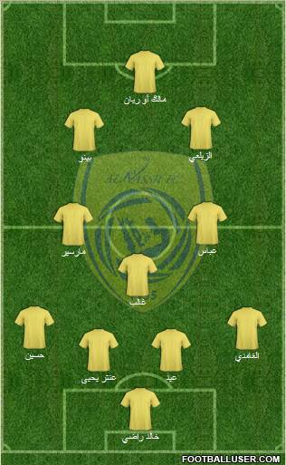 Al-Nassr (KSA) Formation 2011