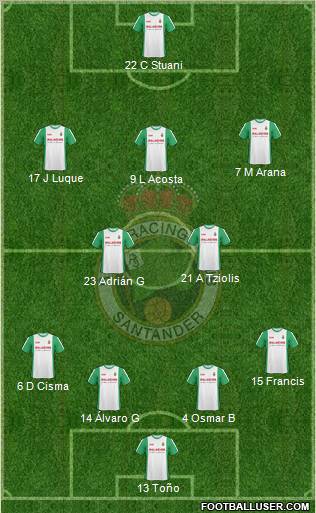 R. Racing Club S.A.D. Formation 2011