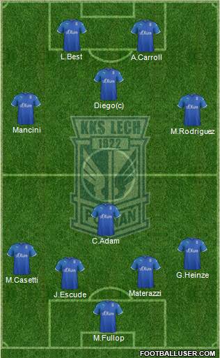 Lech Poznan Formation 2011