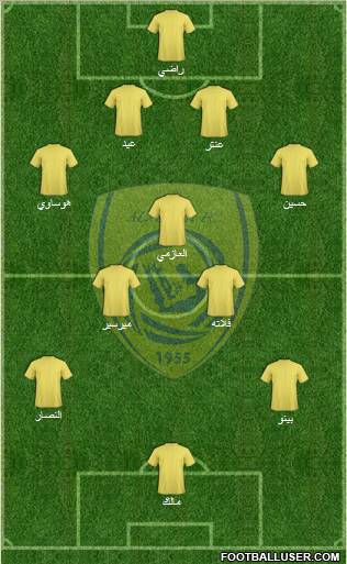 Al-Nassr (KSA) Formation 2011