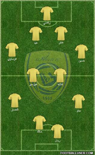 Al-Nassr (KSA) Formation 2011