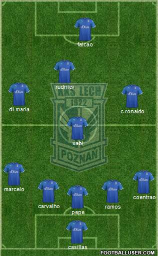 Lech Poznan Formation 2011