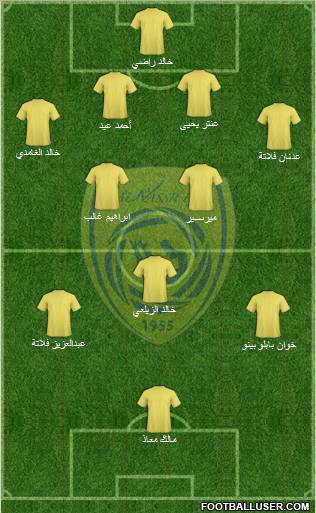 Al-Nassr (KSA) Formation 2011